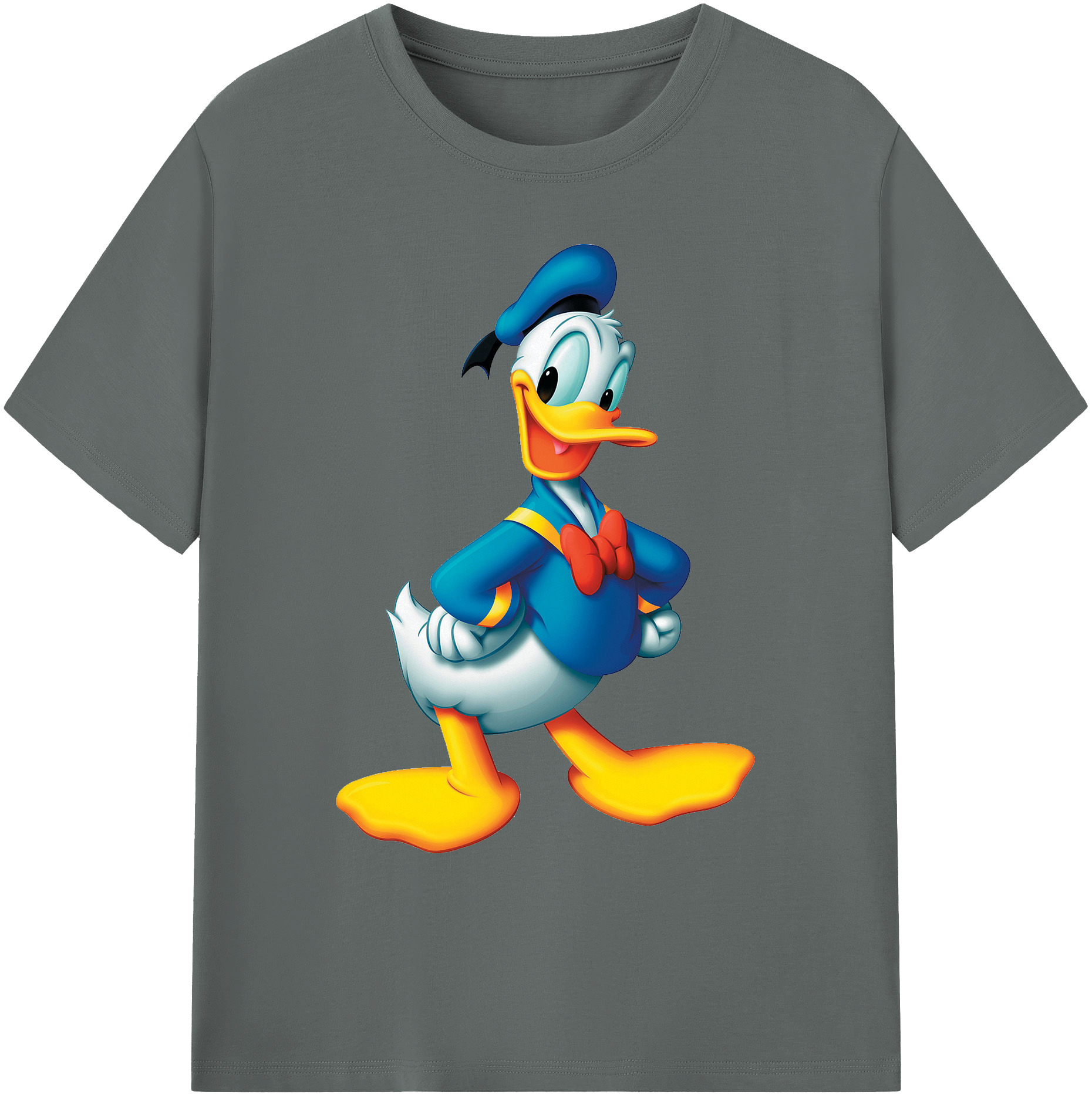 ミッキーマウス Mickey Mouse 綿100％ メンズ半袖Tシャツ｜肌触りやわらか＆通気性